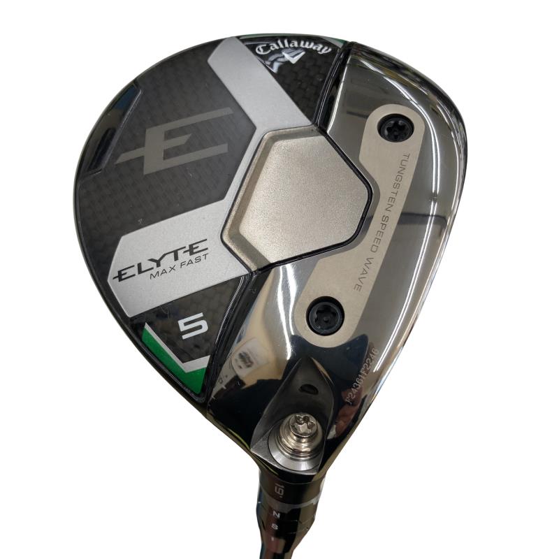 【中古】 キャロウェイ ELYTE MAX FAST 5W フェアウェイウッド FW LIN-Q GREEN 40 for CW(ELYTE FW) (フレックスR) メンズ 男性用 右利き 右用 Cランク ゴルフクラブ｜ゴルフパートナー 中古クラブ店