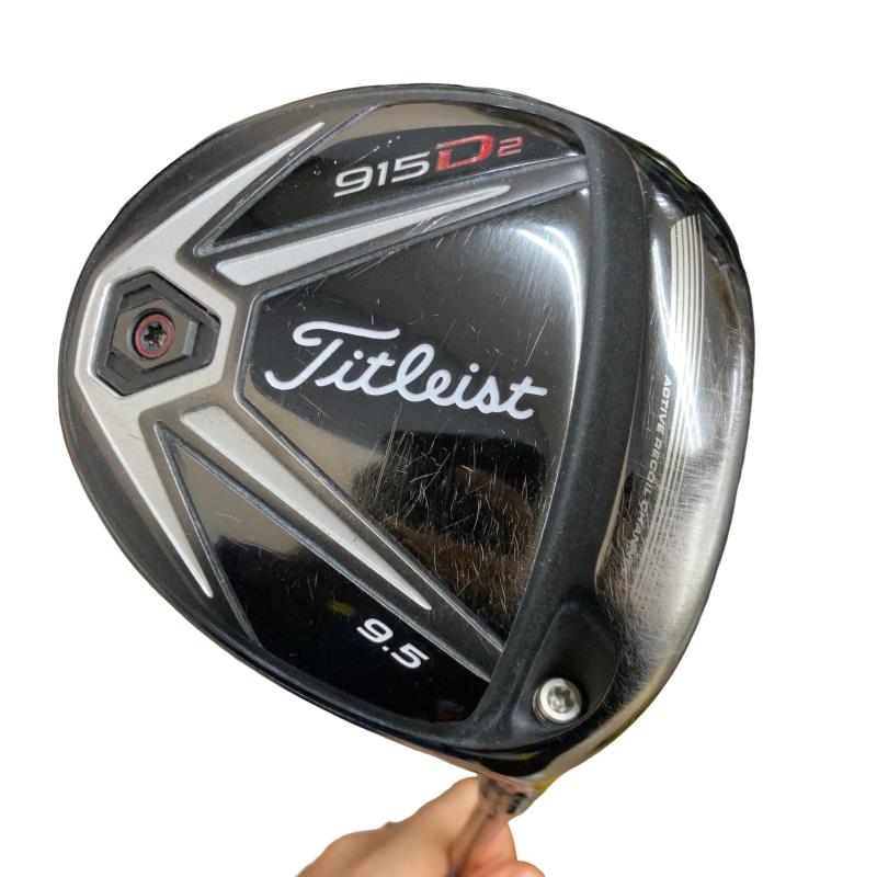 【中古】 タイトリスト 915 D2 9.5° ドライバー DR Speeder 661 EVOLUTION (フレックスS) メンズ 男性用 右利き 右用 Cランク ゴルフクラブ