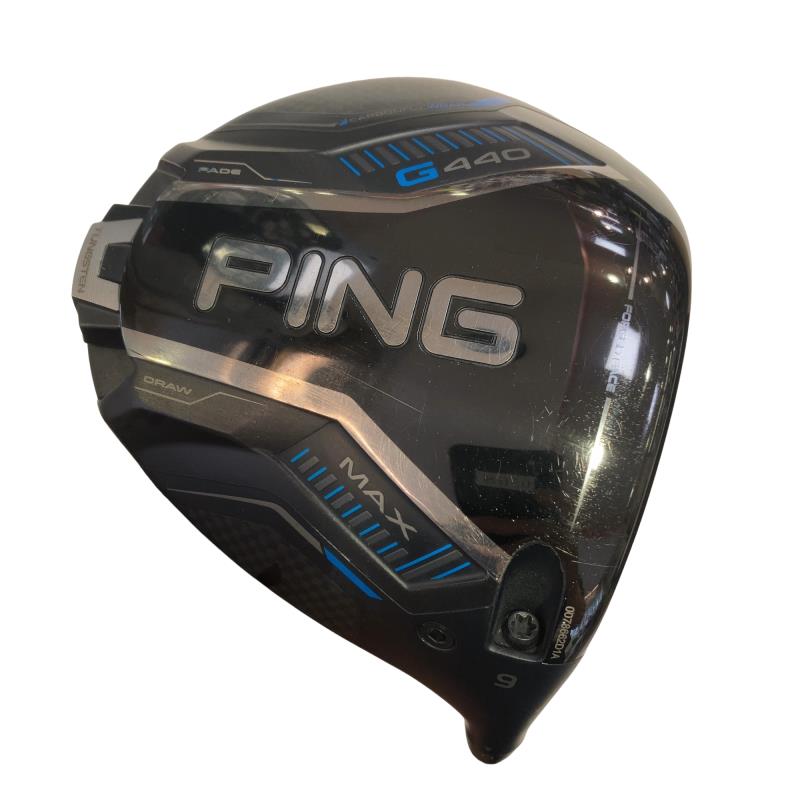 【中古】 ピン G440 MAX  9° １番ウッド DR ALTA J CB BLUE(DR) (フレックスS) メンズ 成人男性用 右利き 右用 C位置づける ゴルフ野球クラブ