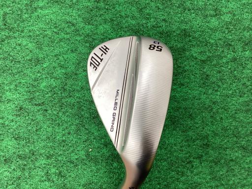 【中古】 テーラーメイド Taylor Made MILLED GRIND HI-TOE(2022) クローム 58°/13° ウェッジ WG NS PRO MODUS3 TOUR115 (フレックスS) メンズ 男性用 右利き 右用 Cランク ゴルフクラブ
