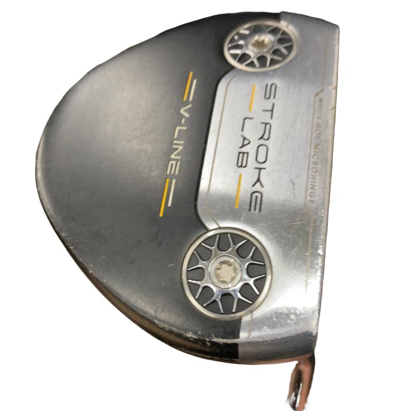 【中古】 オデッセイ STROKE LAB V-LINE 33インチ パター PT STROKE LAB (フレックスその他) メンズ 男性用 右利き 右用 Cランク ゴルフクラブ