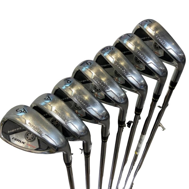 【中古】 ヤマハ inpres RMX UD+2 7S アイアンセット IR NS PRO ZELOS 7 (フレックスR) メンズ 男性用 右利き 右用 Dランク ゴルフクラブ
