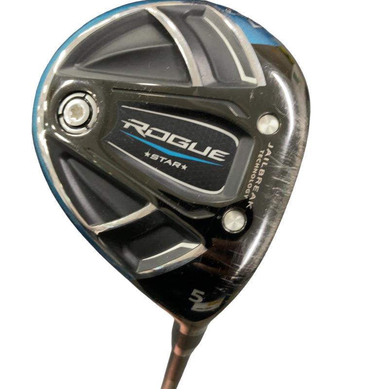 【中古】 キャロウェイ ROGUE STAR 5W フェアウェイウッド FW 純正特注シャフト (フレックスS) メンズ 男性用 右利き 右用 Cランク ゴルフクラブ