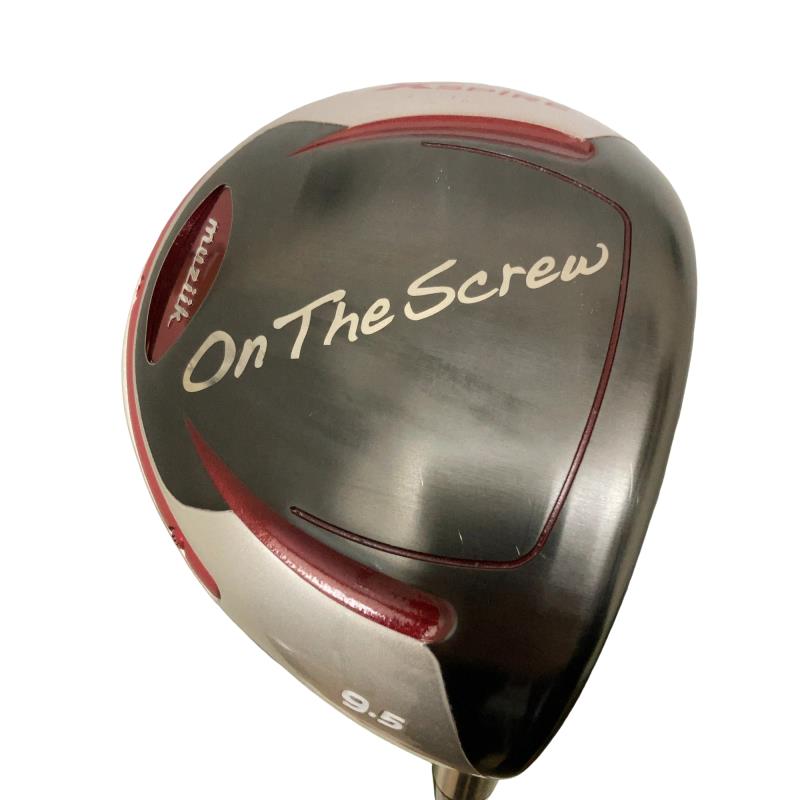 【中古】 muziik On The Screw XSPIRE  9.5° １番ウッド DR 完全無欠特注立て坑 (フレックスX) メンズ 成人男性用 右利き 右用 C序列付ける ゴルフ野球クラブ