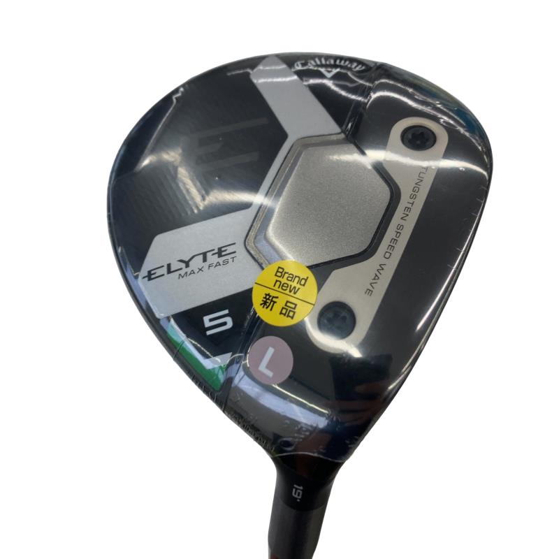 【中古】 キャロウェイ ELYTE MAX FAST 5W レディース フェアウェイウッド FW LIN-Q GREEN 40 for CW(ELYTE FW) (フレックスL) レディース 亭主もち用 右利き 右用 N位置づける ゴルフ野球クラブ