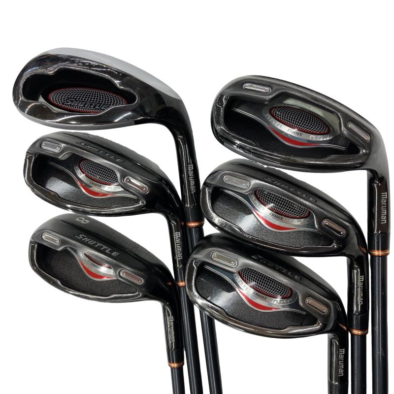 【中古】 マジェスティゴルフ(旧マルマン) SHUTTLE i3000X 6S アイアンセット IR WLT TYPE-10i (フレックスSR) メンズ 男性用 右利き 右用 Cランク ゴルフクラブ｜ゴルフパートナー 中古クラブ店