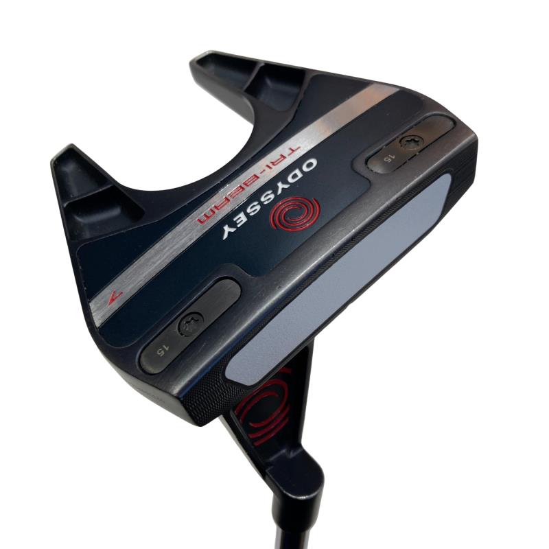 【中古】 オデッセイ TRI-BEAM #7 34インチ パター PT STROKE LAB(2023) (フレックスその他) メンズ 男性用 右利き 右用 Dランク ゴルフクラブ