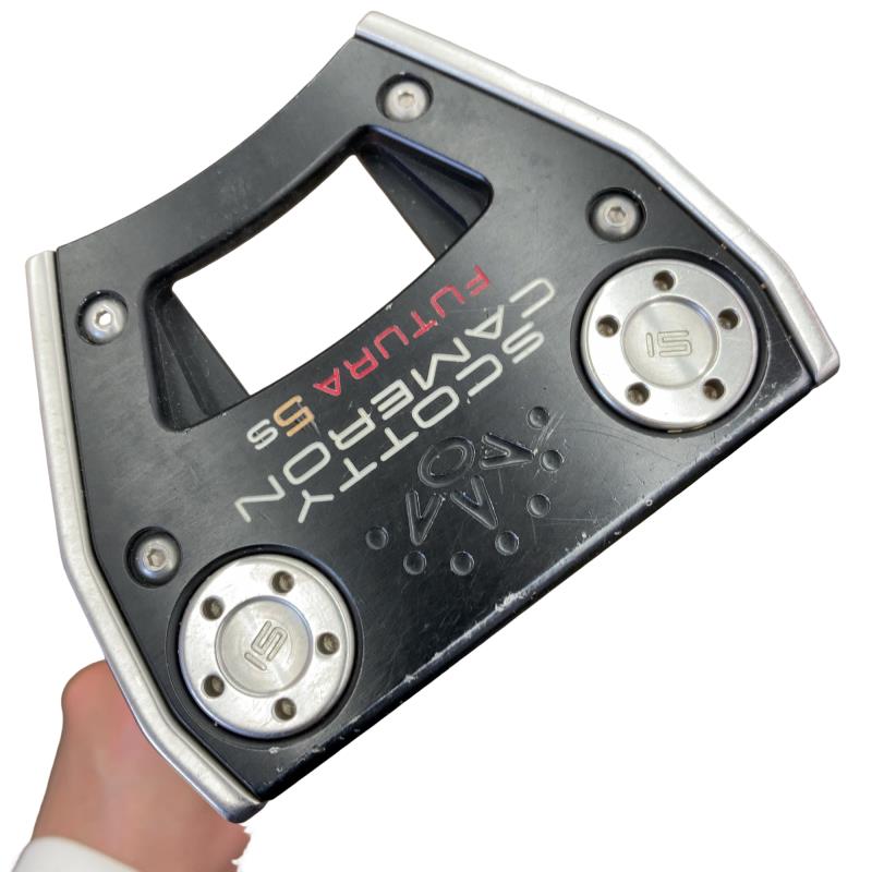【中古】 タイトリスト SCOTTY CAMERON FUTURA 5S(2017) 34インチ パター PT スチール (フレックスその他) メンズ 男性用 右利き 右用 Cランク ゴルフクラブ