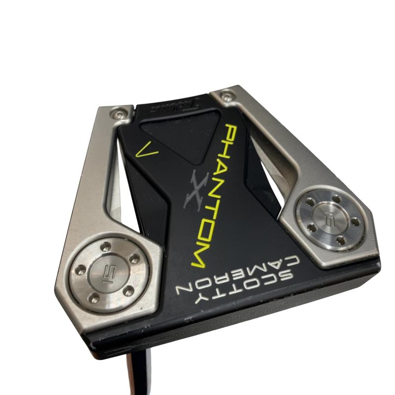 【中古】 タイトリスト SCOTTY CAMERON PHANTOM X 7 34in パター PT スチール写真 (フレックス余分の物) メンズ 成人男性用 右利き 右用 C序列付ける ゴルフ野球クラブ