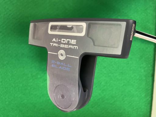 【中古】 オデッセイ Ai-ONE TRI-BEAM 2-BALL BLADE CH 34インチ パター PT STROKE LAB 90 スチール (フレックスその他) メンズ 男性用 右利き 右用 Bランク ゴルフクラブ｜ゴルフパートナー 中古クラブ店