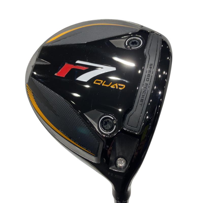 【中古】 テーラーメイド r7quad MINI DRIVER 11.5° ドライバー DR 純正特注シャフト (フレックスR) メンズ 男性用 右利き 右用 Bランク ゴルフクラブ|ゴルフパートナー 中古クラブ店