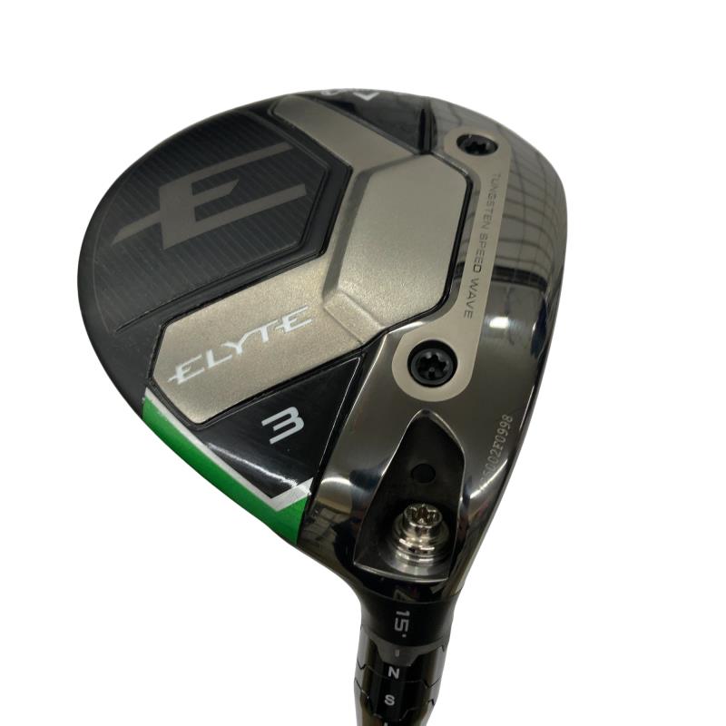 【中古】 キャロウェイ ELYTE 3W フェアウェイウッド FW VENTUS GREEN 50 for CW(ELYTE FW) (フレックスS) メンズ 男性用 右利き 右用 Cランク ゴルフクラブ