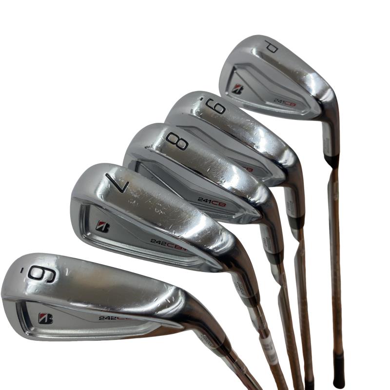 【中古】 ブリヂストン BRIDGESTONE 241CB 6S アイアン仕掛ける IR 完全無欠特注立て坑 (フレックスS) メンズ 成人男性用 右利き 右用 C価値づける ゴルフ野球クラブ