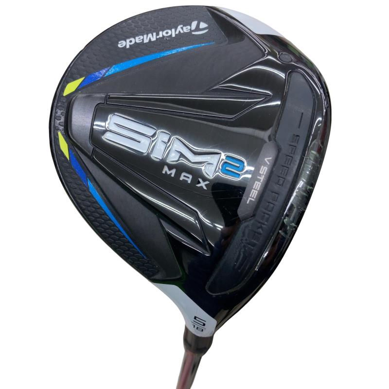 【中古】 テーラーメイド SIM2 MAX 5W フェアウェイウッド FW TENSEI BLUE TM50(SIM2 FW) (フレックスSR) メンズ 男性用 右利き 右用 Cランク ゴルフクラブ