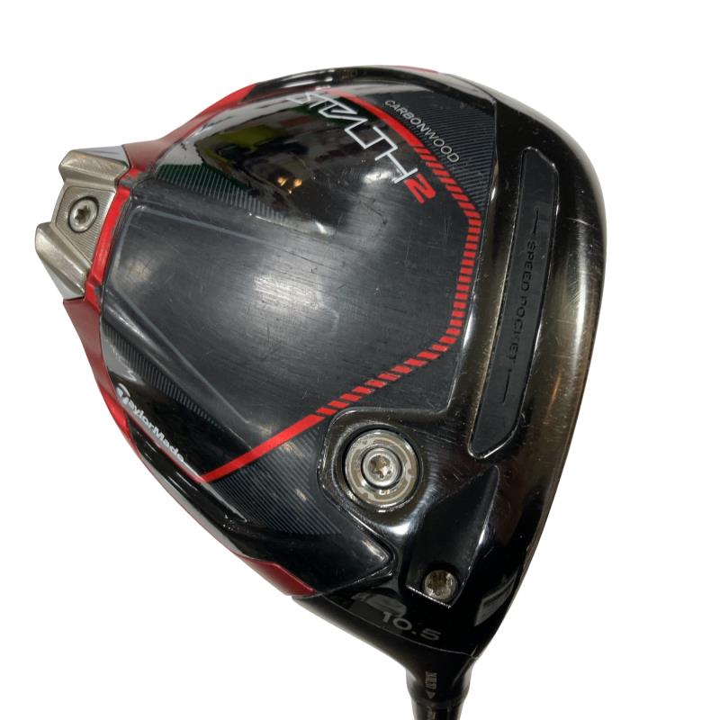 【中古】 テーラーメイド STEALTH2 10.5° ドライバー DR TENSEI RED TM50(STEALTH DR) (フレックスS) メンズ 男性用 右利き 右用 Cランク ゴルフクラブ