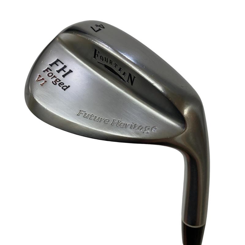 【中古】 フォーティーン FH Forged V1 ニッケルクロムメッキ 47° ウェッジ WG 純正特注シャフト (フレックスその他) メンズ 男性用 右利き 右用 Cランク ゴルフクラブ 4,547円