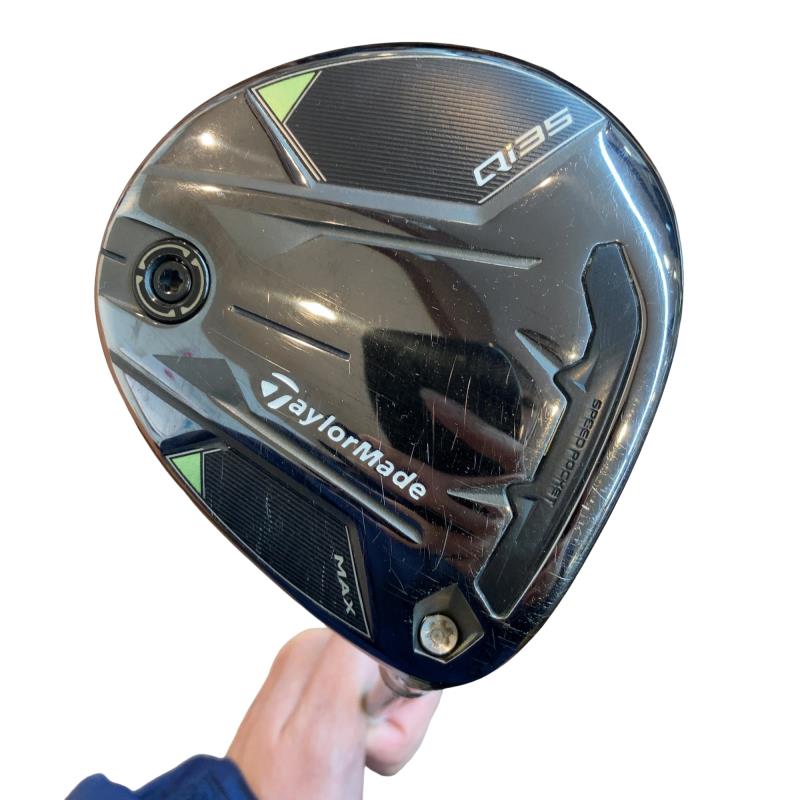 【中古】 テーラーメイド Qi35 MAX 5W フェアウェイウッド FW 純正特注シャフト (フレックスS) メンズ 男性用 右利き 右用 Cランク ゴルフクラブ
