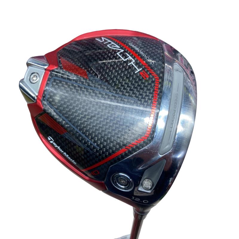 【中古】 テーラーメイド STEALTH2 HD 12° レディース ドライバー DR TENSEI RED TM40(STEALTH DR) (フレックスA) レディース 女性用 右利き 右用 Cランク ゴルフクラブ