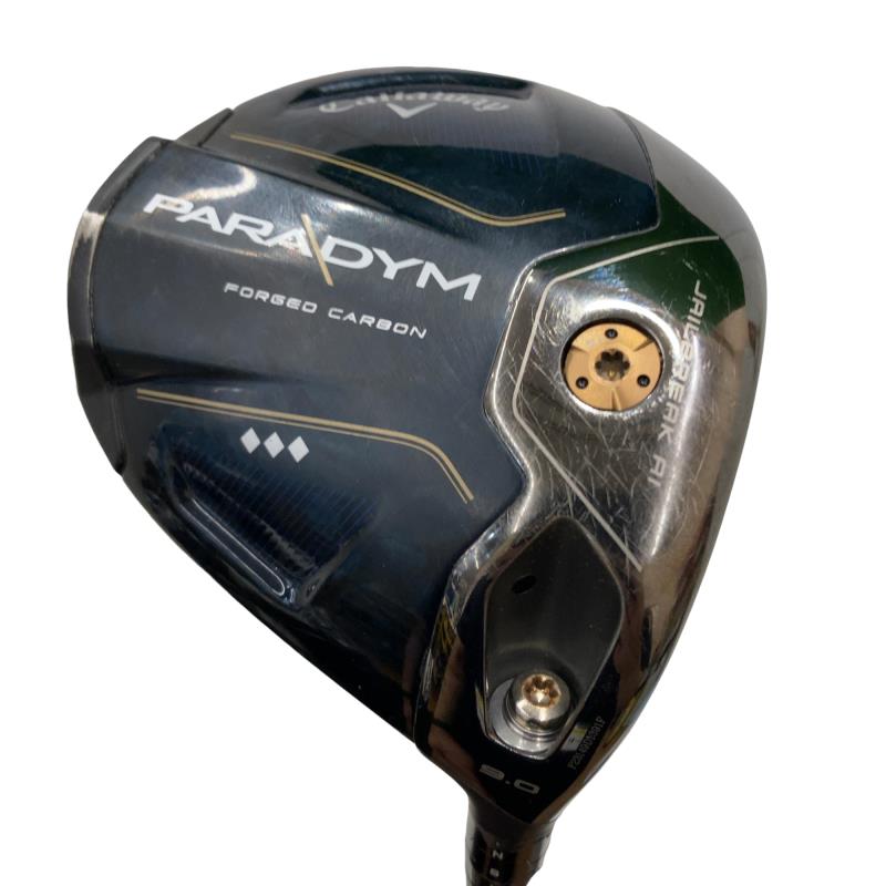 【中古】 キャロウェイ PARADYM ◆◆◆  9° １番ウッド DR 純然たる特注矢がら (フレックスS) メンズ 成人男性用 右利き 右用 C位置づける ゴルフ野球クラブ