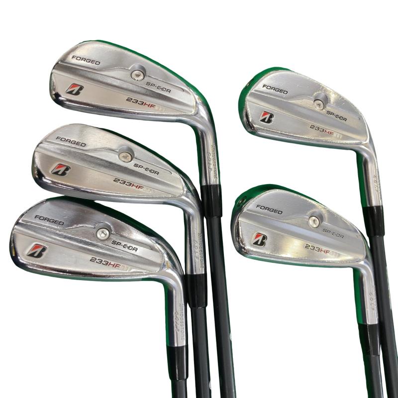 【中古】 ブリヂストン BRIDGESTONE 233HF 5S アイアンセット IR VANQUISH BS50i (フレックスS) メンズ 男性用 右利き 右用 Cランク ゴルフクラブ
