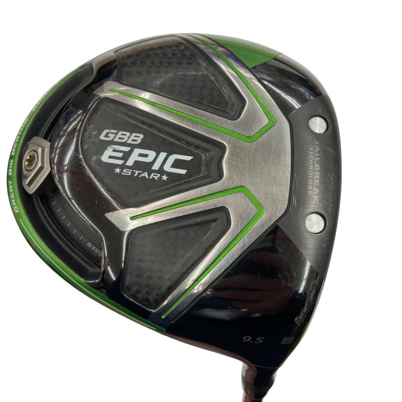 【中古】 キャロウェイ GBB EPIC STAR  9.5° １番ウッド DR 完全無欠特注立て坑 (フレックスS) メンズ 成人男性用 右利き 右用 C序列付ける ゴルフ野球クラブ