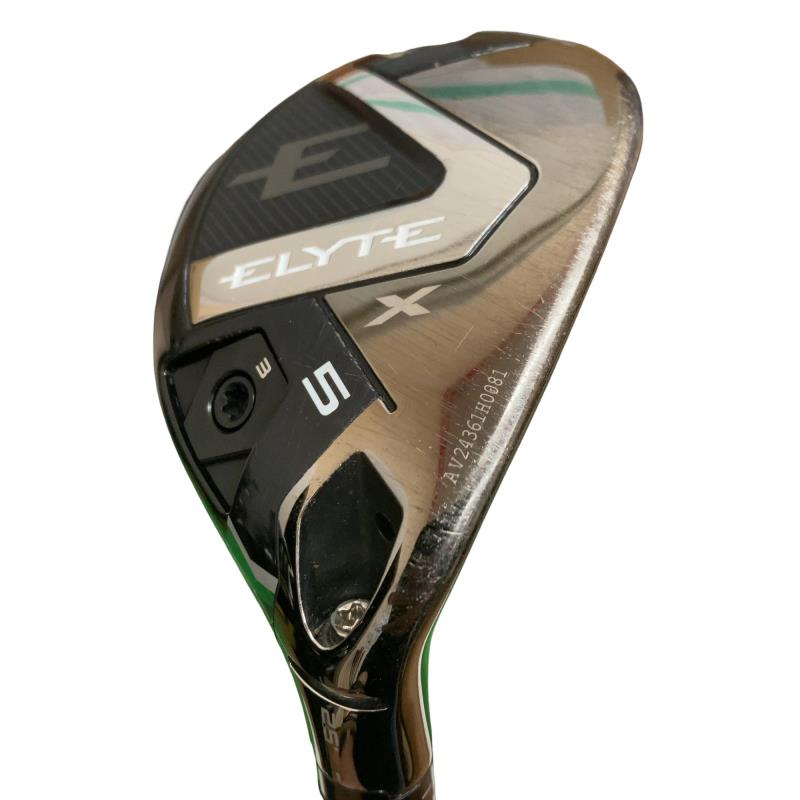 【中古】 キャロウェイ ELYTE X U5 ユーティリティ UT VENTUS GREEN 50 for CW(ELYTE UT) (フレックスS) メンズ 男性用 右利き 右用 Cランク ゴルフクラブ