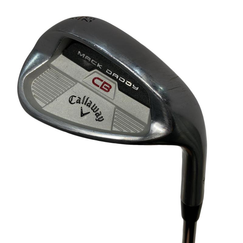【中古】 キャロウェイ MACK DADDY CB クロムメッキ 52°/12° ウェッジ WG NS PRO ZELOS 7 (フレックスS) メンズ 男性用 右利き 右用 Cランク ゴルフクラブ