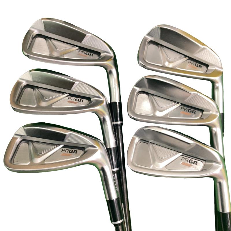 【中古】 労働者階級歯車 PRGR 05(2023) 7S アイアン仕掛ける IR 完全無欠特注立て坑 (フレックスR) メンズ 成人男性用 右利き 右用 C価値づける ゴルフ野球クラブ