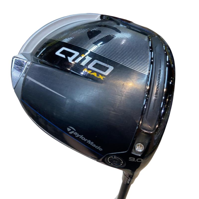 【中古】 仕立て屋お手伝いさん Qi10 MAX  9° １番ウッド DR 純然たる特注矢がら (フレックスS) メンズ 成人男性用 右利き 右用 C位置づける ゴルフ野球クラブ