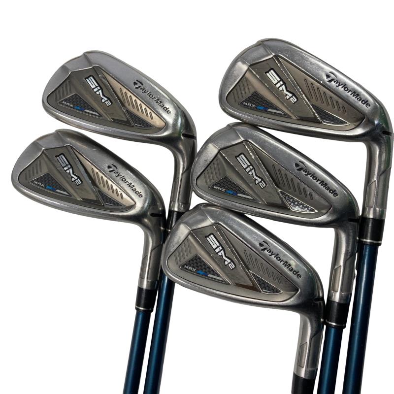 【中古】 仕立て屋御手伝いさん SIM2 MAX  5S アイアン仕掛ける IR TENSEI BLUE TM60(SIM2 IR) (フレックスS) メンズ 成人男性用 右利き 右用 C序列付ける ゴルフ野球クラブ