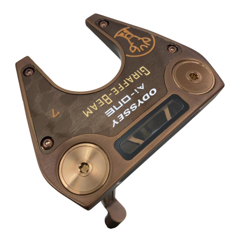 【中古】 オデッセイ Ai-ONE GIRAFFE-BEAM #7 34in パター PT STROKE LAB 90 スチール写真 (フレックス余分の物) メンズ 成人男性用 右利き 右用 B序列付ける ゴルフ野球クラブ