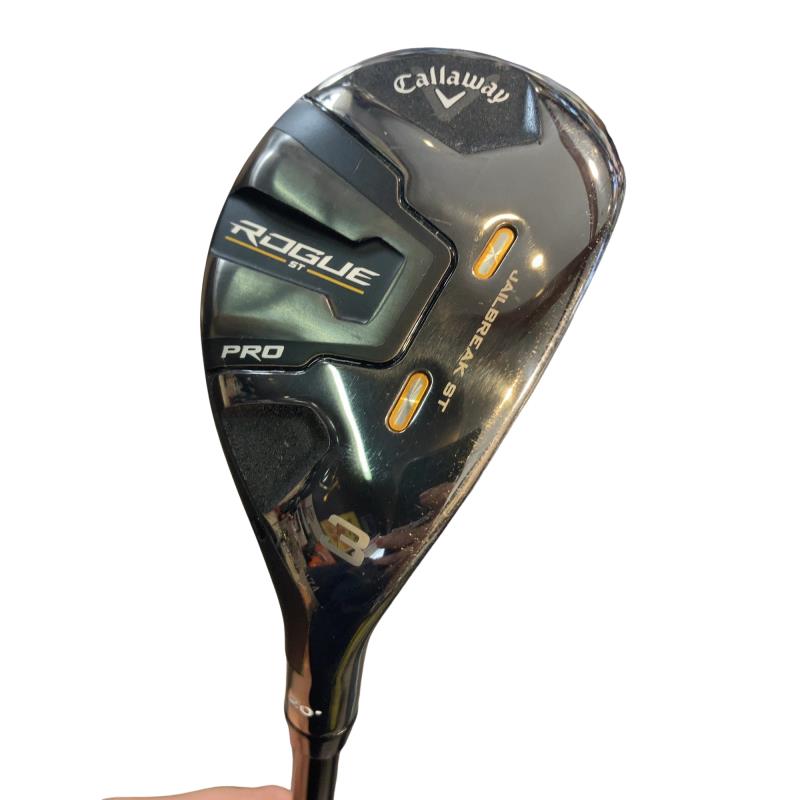 【中古】 キャロウェイ ROGUE ST PRO U3 ユーティリティ UT リシャフト (フレックスその他) メンズ 男性用 右利き 右用 Cランク ゴルフクラブ