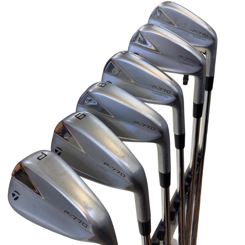 【中古】 仕立て屋お手伝いさん Taylor Made P・770(2023) 6S アイアン仕掛ける IR 完全無欠特注立て坑 (フレックスS) メンズ 成人男性用 右利き 右用 C価値づける ゴルフ野球クラブ