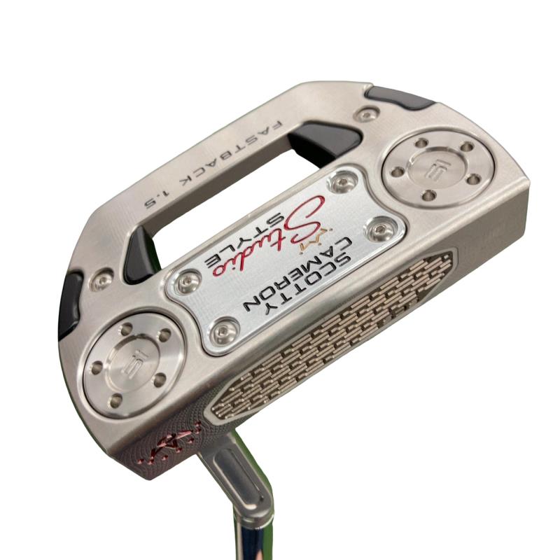 【中古】 タイトリスト SCOTTY CAMERON STUDIO STYLE FASTBACK 1.5(2025) 34インチ パター PT スチール (フレックスその他) メンズ 男性用 右利き 右用 Bランク ゴルフクラブ