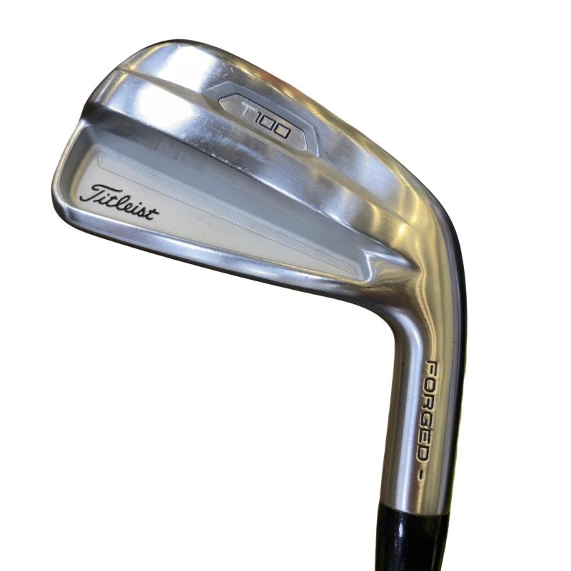 【中古】 タイトリスト Titleist T100(2021) #4 単品アイアン LI NS PRO 105T (フレックスS) メンズ 男性用 右利き 右用 Cランク ゴルフクラブ