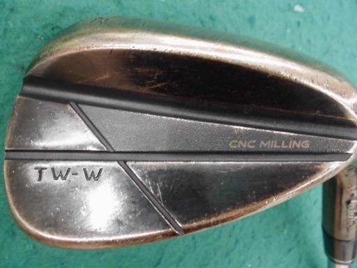 【中古】 本間ゴルフ TOUR WORLD TW-W(2024) カッ基準打数 52°/08°I ウェッジ WG Dynamic Gold (フレックスS) メンズ 成人男性用 右利き 右用 C序列付ける ゴルフ野球クラブ