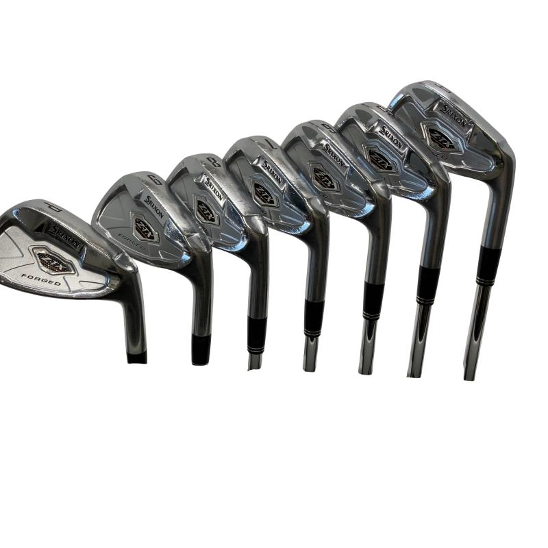 【中古】 ダンロップ SRIXON Z-TX  8S アイアン書き割り IR Dynamic Gold (フレックスS) メンズ 成人男性用 右利き 右用 C序列付ける ゴルフ野球クラブ