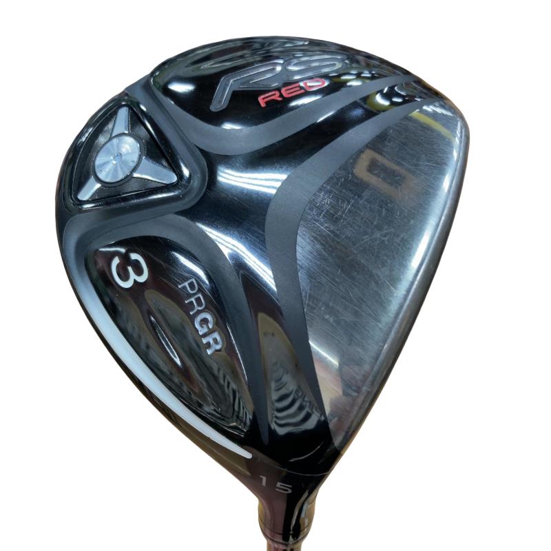 【中古】 労働者階級歯車 RS RED 3W フェアウェイウッド FW Speeder EVOLUTION FOR PRGR(FW) (フレックスR) メンズ 成人男性用 右利き 右用 C位置づける ゴルフ野球クラブ