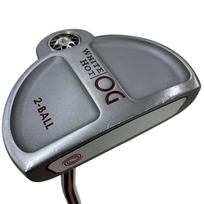 【中古】 オデッセイ WHITE HOT OG 2-BALL 34インチ パター PT スチール (フレックスその他) メンズ 男性用 右利き 右用 Cランク ゴルフクラブ