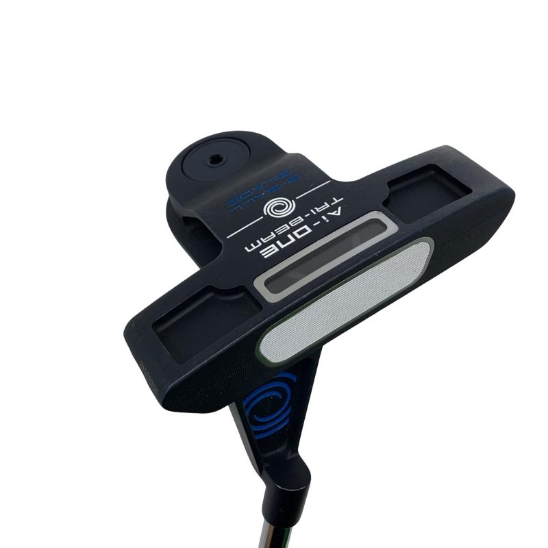 【中古】 オデッセイ Ai-ONE TRI-BEAM 2-BALL BLADE CH 34in パター PT STROKE LAB 90 スチール写真 (フレックス余分の物) メンズ 成人男性用 右利き 右用 C価値づける ゴルフ野球クラブ