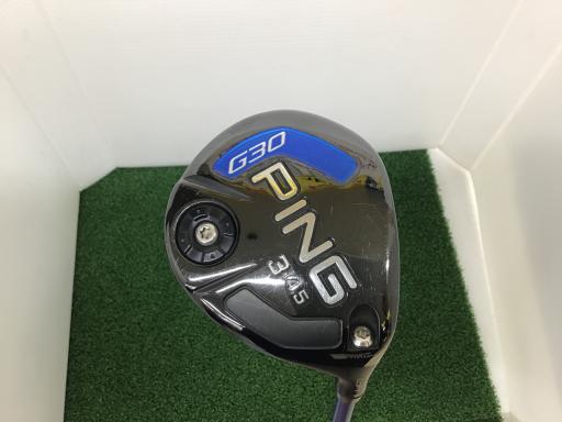 【中古】 ピン G30 3W USA フェアウェイウッド FW TFC 419F (フレックスS) メンズ 成人男性用 右利き 右用 C位置づける ゴルフ野球クラブ