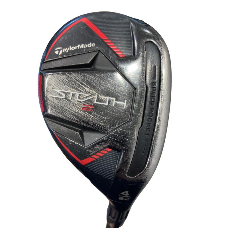 【中古】 テーラーメイド STEALTH2 U4 ユーティリティ UT TENSEI RED TM60(STEALTH UT) (フレックスS) メンズ 男性用 右利き 右用 Cランク ゴルフクラブ