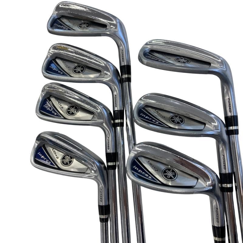 【中古】 ヤマハ inpres UD+2(2019) 9S アイアンセット IR 純正特注シャフト (フレックスR) メンズ 男性用 右利き 右用 Cランク ゴルフクラブ｜ゴルフパートナー 中古クラブ店
