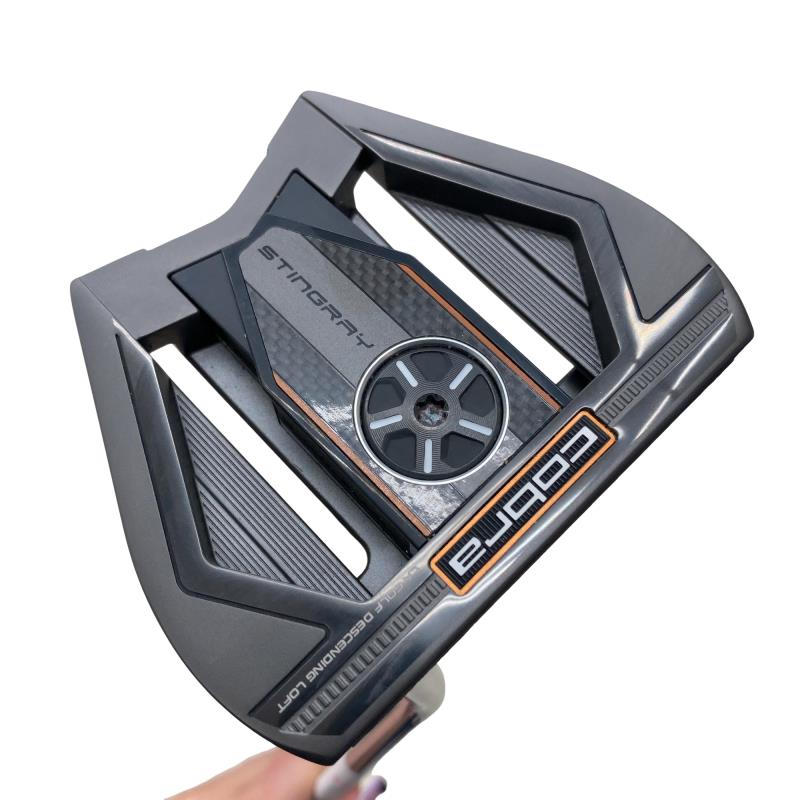 【中古】 コブラ KING STINGRAY(2024) シングルベンド 34in パター PT スチール写真 (フレックス余分の物) メンズ 成人男性用 右利き 右用 B価値づける ゴルフ野球クラブ