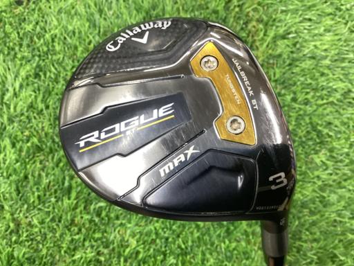 【中古】 キャロウェイ ROGUE ST MAX  3W フェアウェイウッド FW VENTUS 5 for CW(ROGUE ST FW) (フレックスS) メンズ 成人男性用 右利き 右用 C序列付ける ゴルフ野球クラブ
