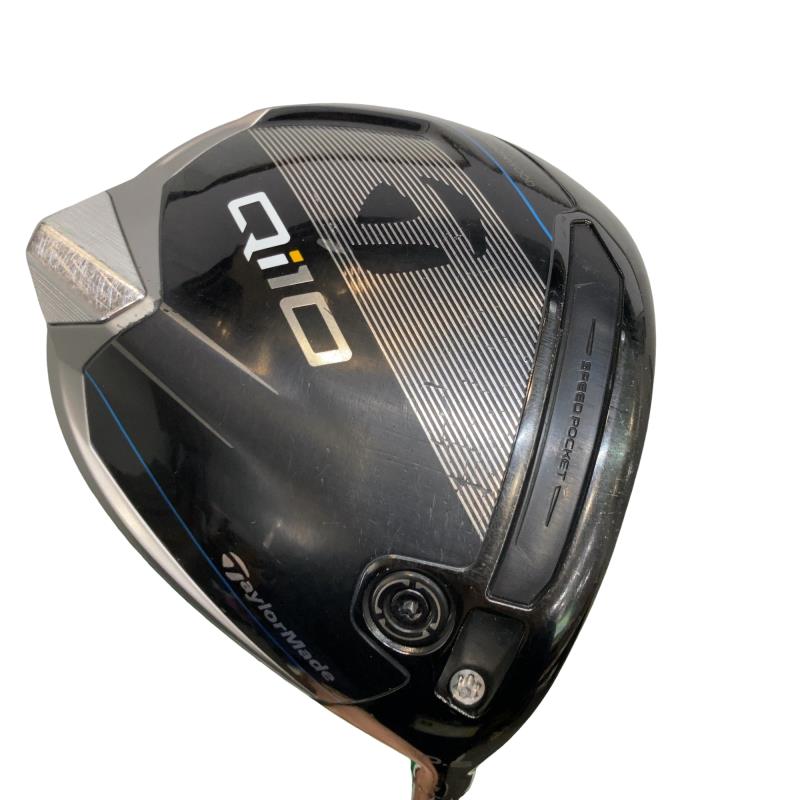 【中古】 テーラーメイド Qi10 10.5° ドライバー DR Diamana BLUE TM50(Qi10 DR) (フレックスS) メンズ 男性用 右利き 右用 Cランク ゴルフクラブ