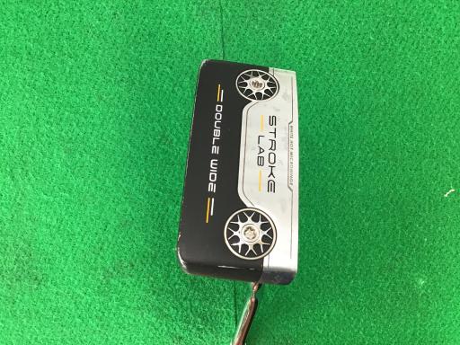 【中古】 オデッセイ STROKE LAB DOUBLE WIDE 34in パター PT STROKE LAB (フレックス余分の物) メンズ 成人男性用 右利き 右用 C序列付ける ゴルフ野球クラブ