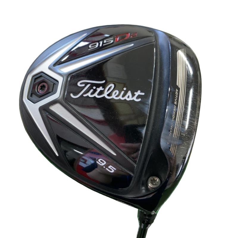 【中古】 タイトリスト 915 D2  9.5° １番ウッド DR KURO KAGE XM60 (フレックスS) メンズ 成人男性用 右利き 右用 C序列付ける ゴルフ野球クラブ