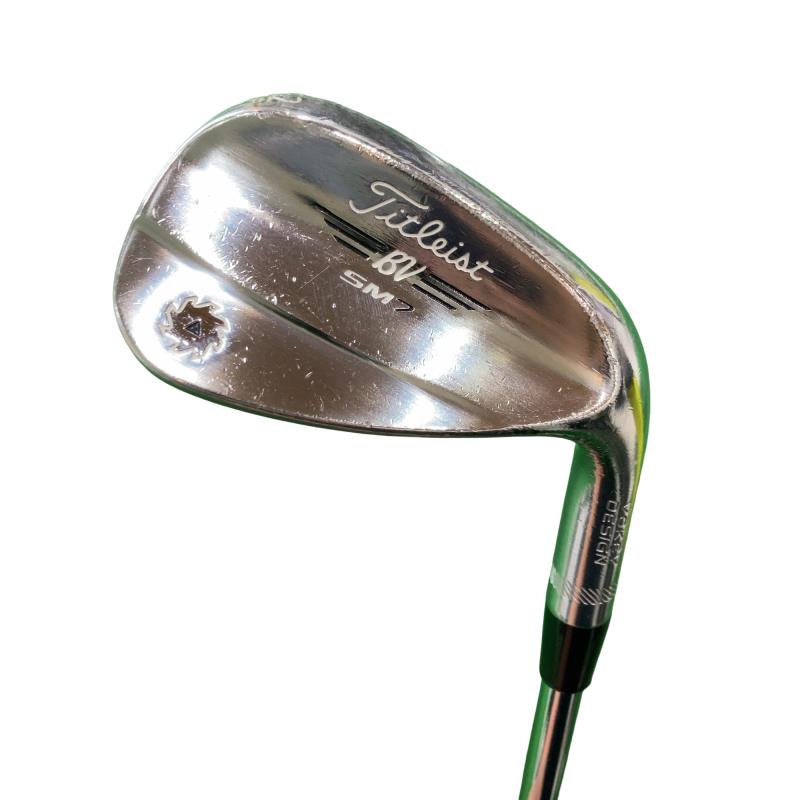 【中古】 タイトリスト VOKEY SPIN MILLED SM7 ツアークロム 52°/12°F ウェッジ WG NS PRO MODUS3 TOUR120 (フレックスS) メンズ 男性用 右利き 右用 Cランク ゴルフクラブ