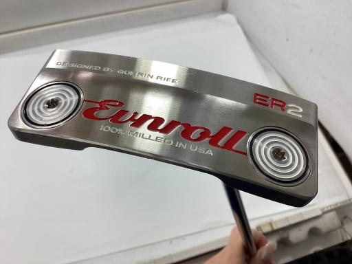 【中古】 EVNROLL EVNROLL ER2(2024) 34インチ パター PT スチール (フレックスその他) メンズ 男性用 右利き 右用 Bランク ゴルフクラブ